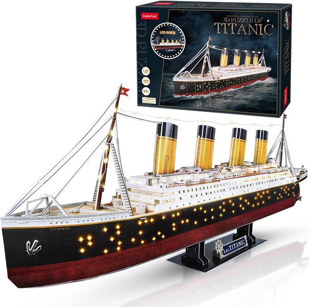 secretos del titanic maqueta